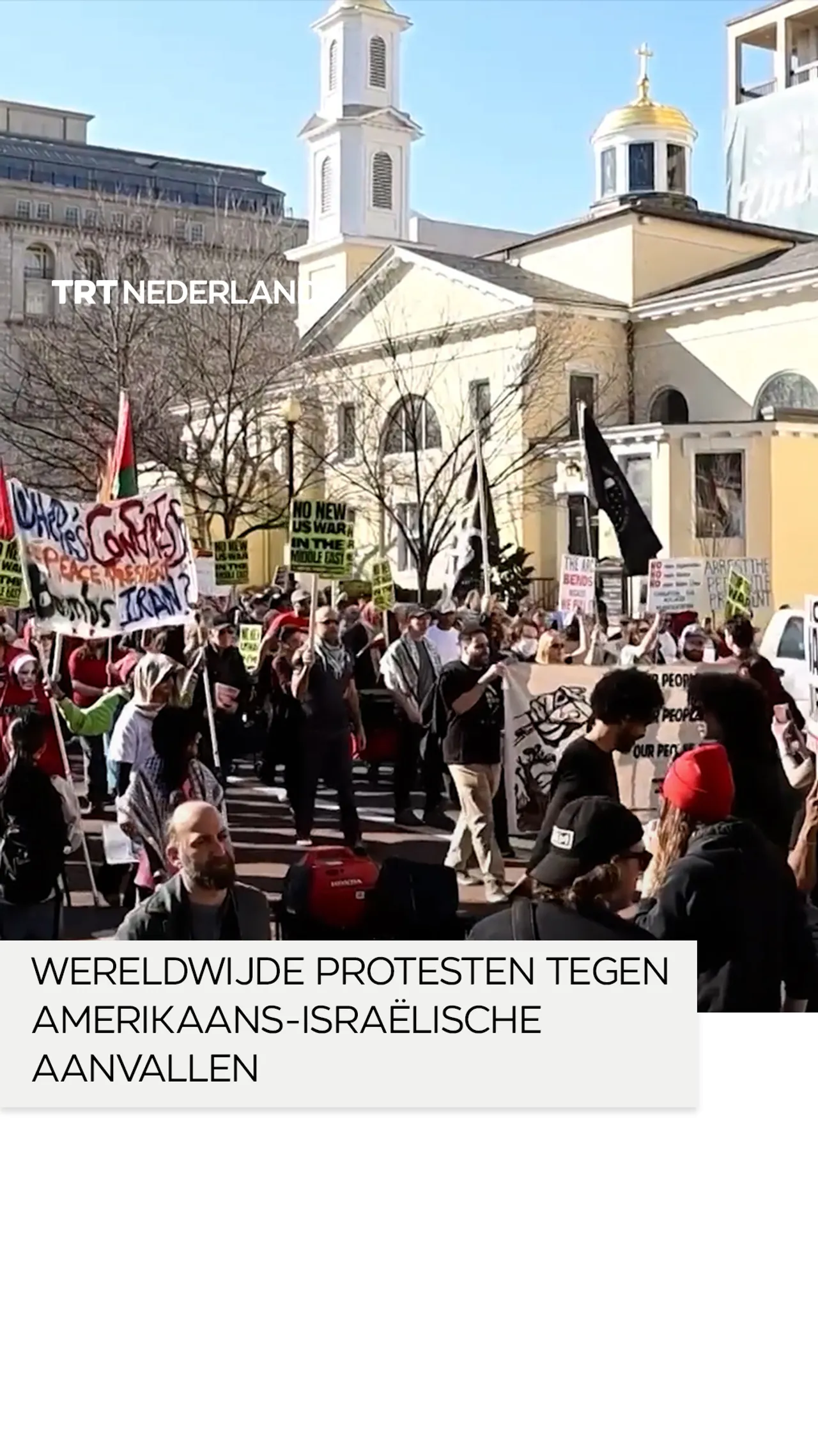 Wereldwijd breken protesten uit tegen Amerikaans-Israëlische aanvallen
