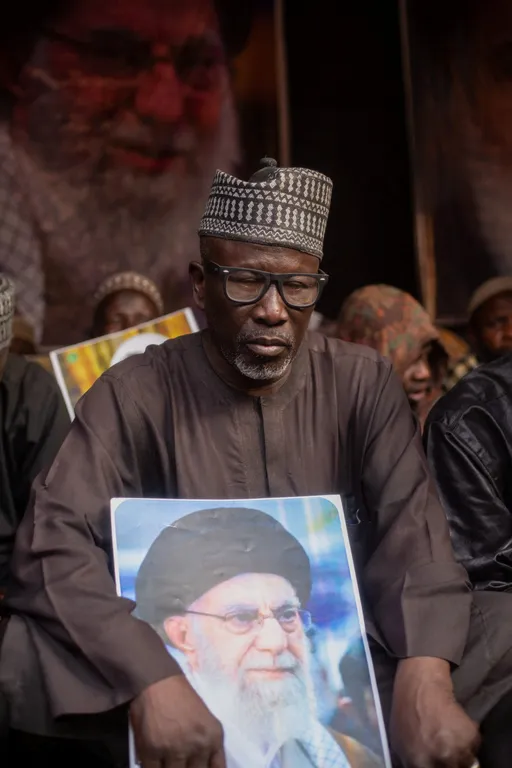 IMN members for Nigeria protest di killing of Iran supreme leader