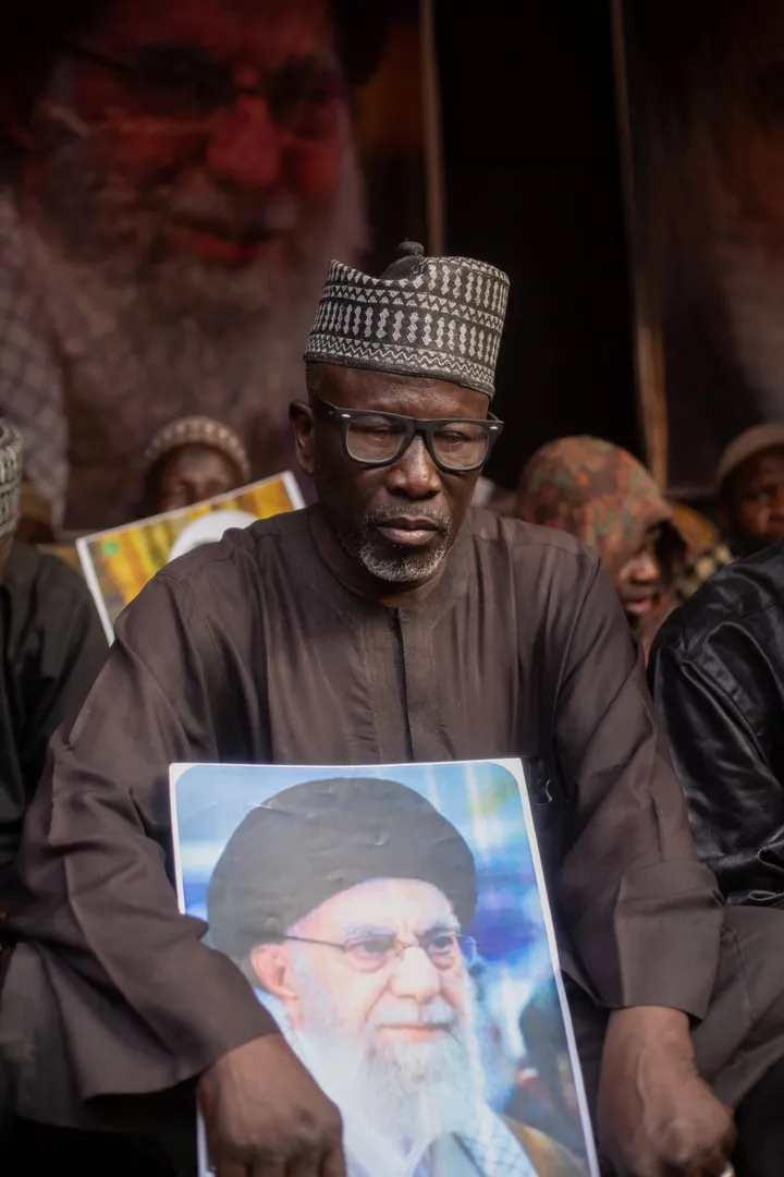 IMN members for Nigeria protest di killing of Iran supreme leader