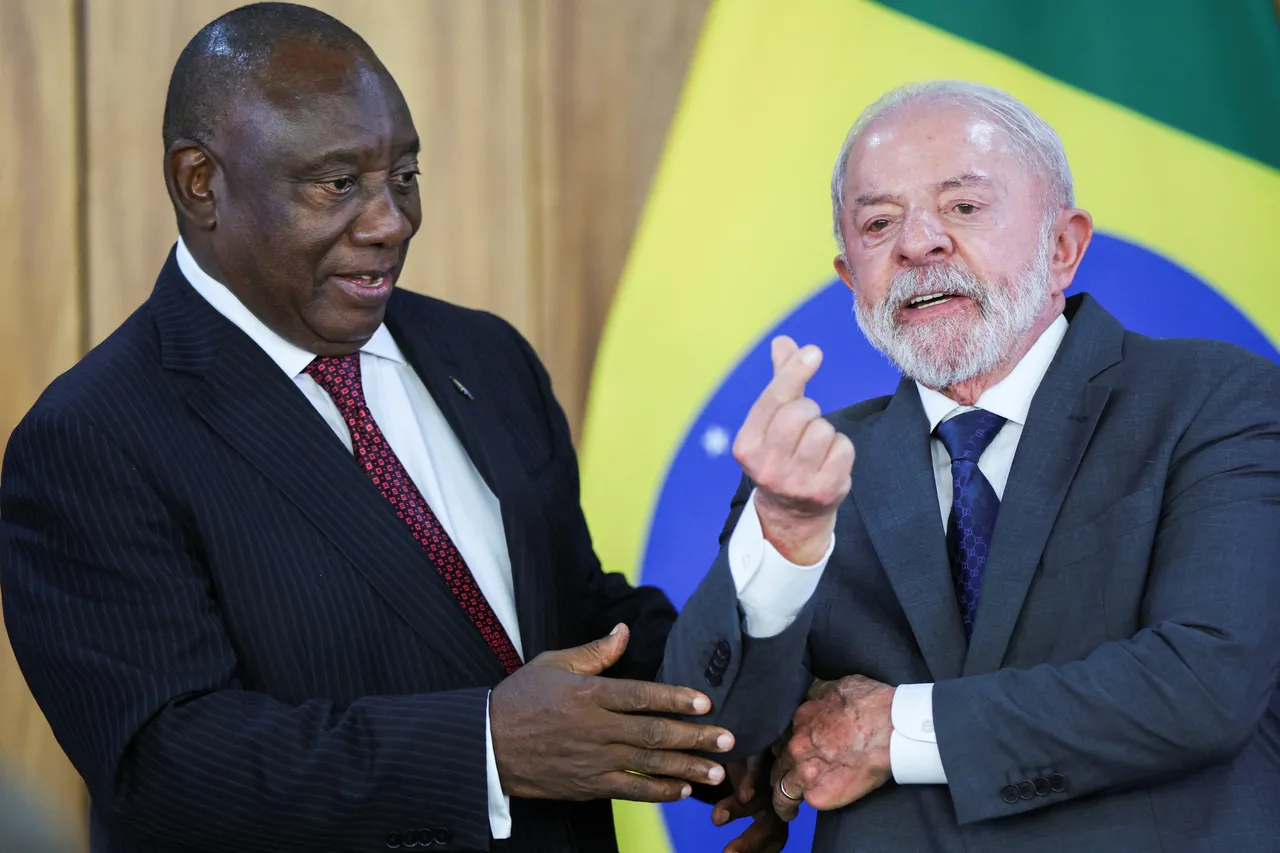 Brazil's Lula warns South Africa's Ramaphosa of foreign invasion risk