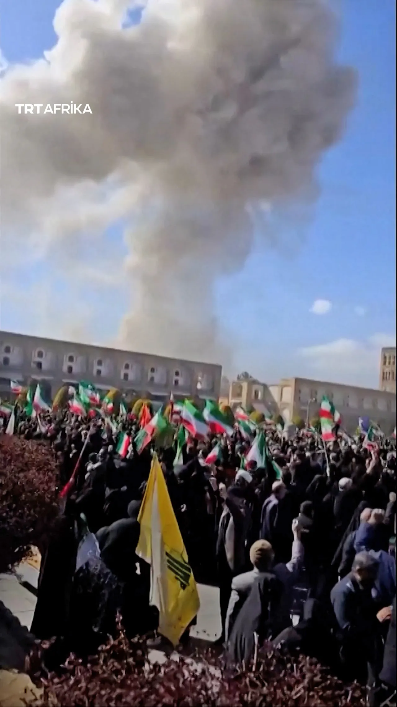 Isra'ila ta kai hari kusa da masu gangami na goyon bayan gwamnatin Iran