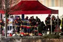 Six dead after bus fire in western Switzerland, police say