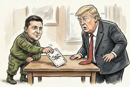 Трамп обратился за помощью к «бескозырному» Зеленскому