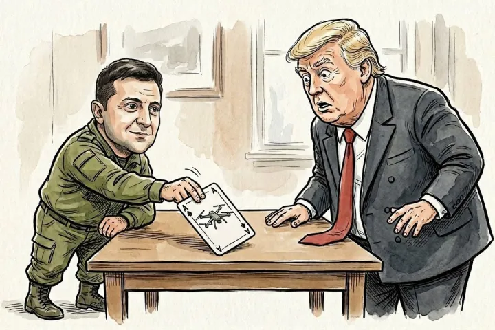 Трамп обратился за помощью к «бескозырному» Зеленскому