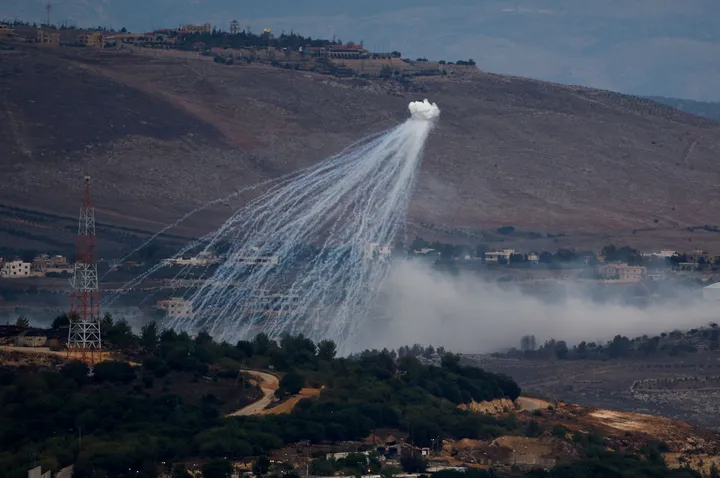 Israel's UN envoy dodges questions on use of white phosphorus in Lebanon