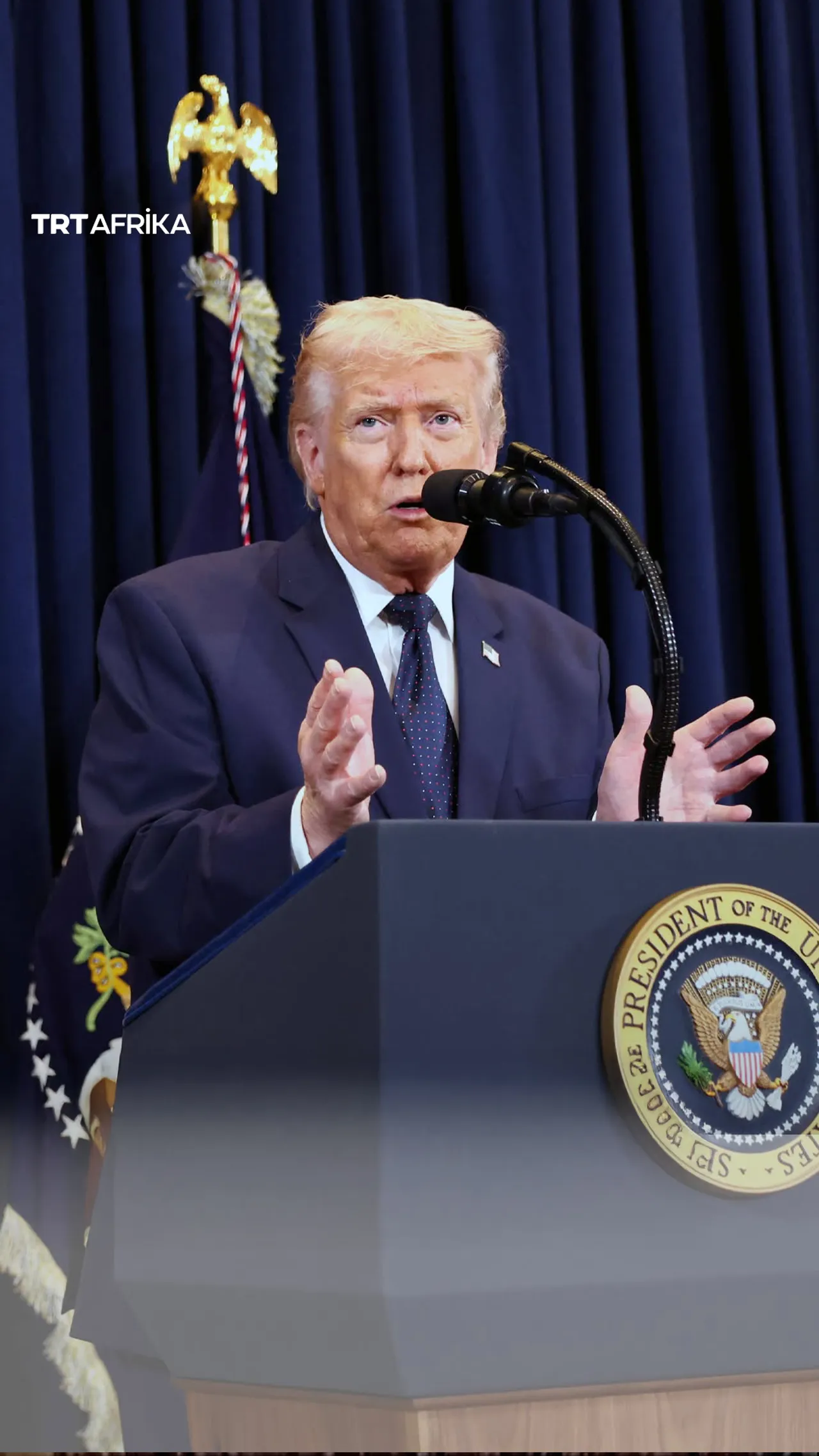 'Ana gab da kawo ƙarshen' yakin Iran; 'ana binciken' harin da aka kai makaranta