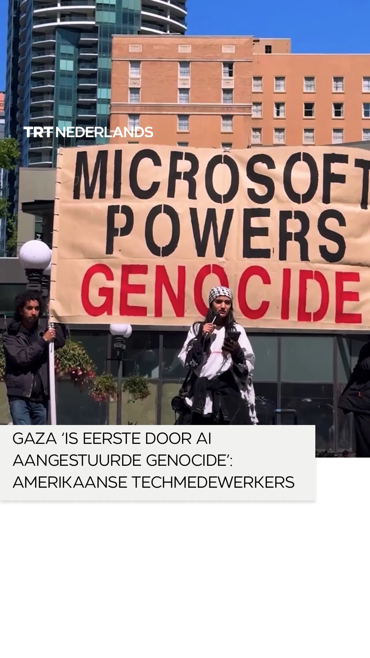 “Dit is de eerste door AI aangestuurde genocide”, zeggen Amerikaanse techmedewerkers.