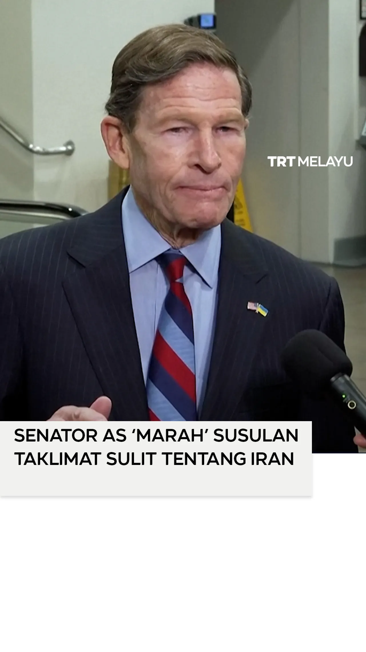Senator AS ‘marah’ susulan taklimat sulit tentang Iran