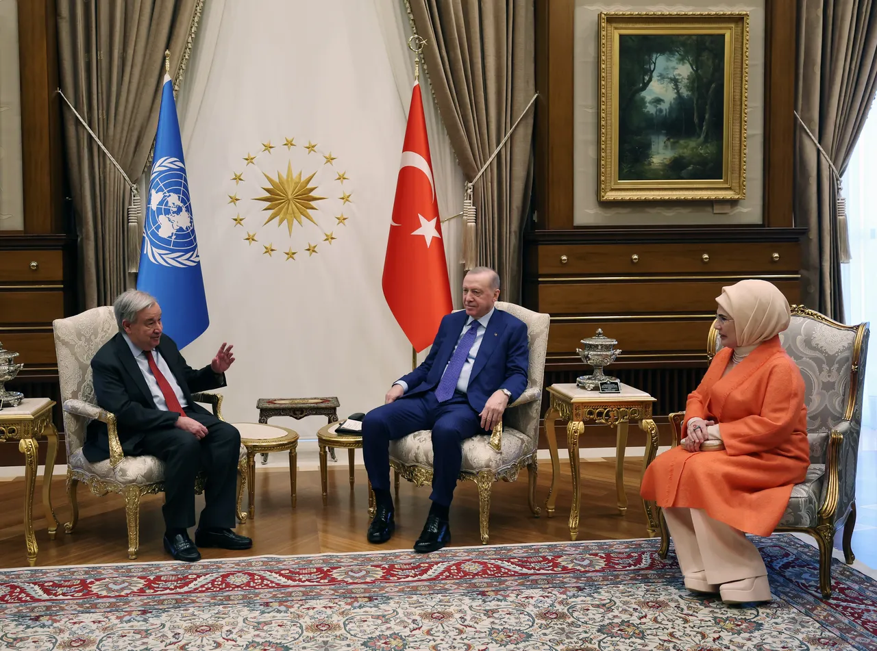 Turski predsjednik primio generalnog sekretara UN-a u Ankari