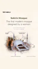 Sakirin Mosque: The first modern mosque designed by a woman