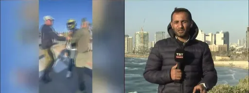 Ysraýyllylardan ybarat bolan topar TRT Habaryň işgärlerini nyşana aldylar