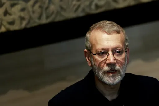 Israel behauptet, Irans Sicherheitschef Ali Larijani sei bei einem ...