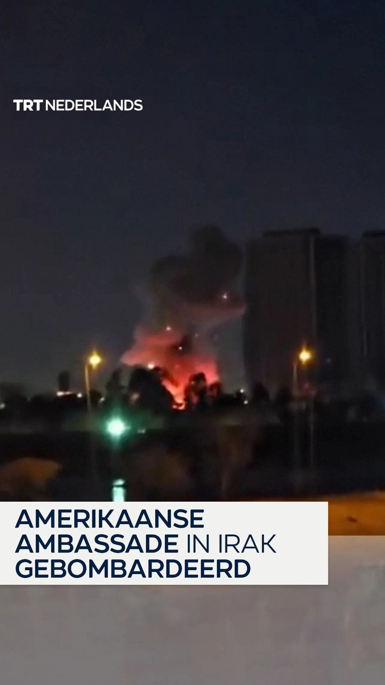 Amerikaanse ambassade in Irak gebombardeerd