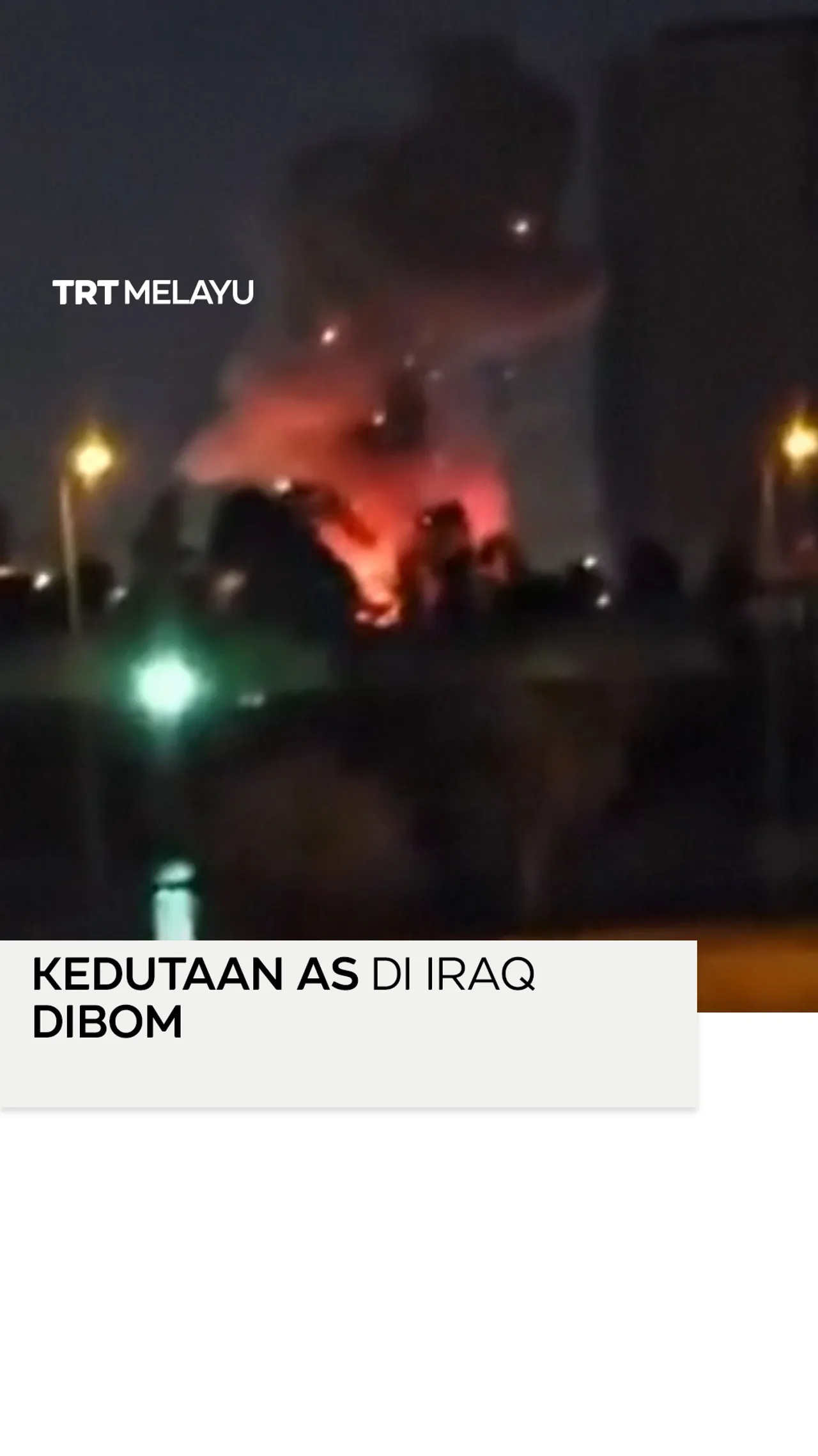 Kedutaan AS di Iraq dibom