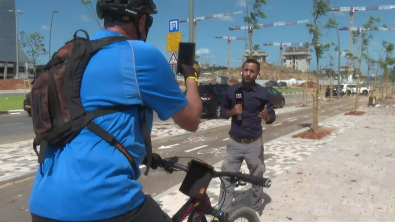 TRT Haber-ის გადამღები გუნდი ისრაელის ჯგუფების სამიზნე გხდა