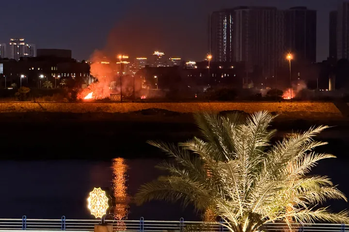 Американската амбадсада во Багдад погодена од дрон