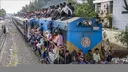 Jahači vozova: Putnici u Bangladešu riskiraju živote kako bi posjetili porodice za Bajram