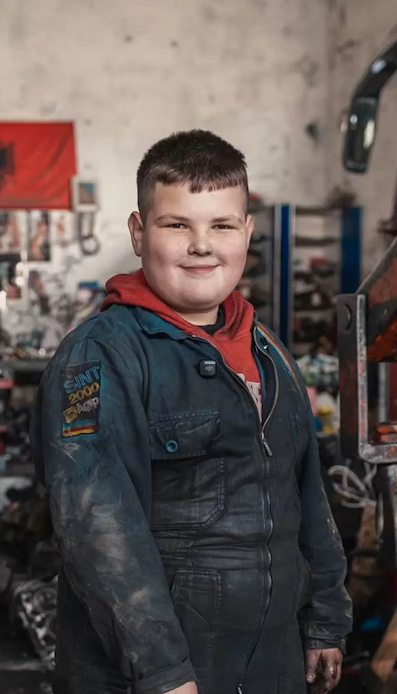 11-godišnji mehaničar teških vozila