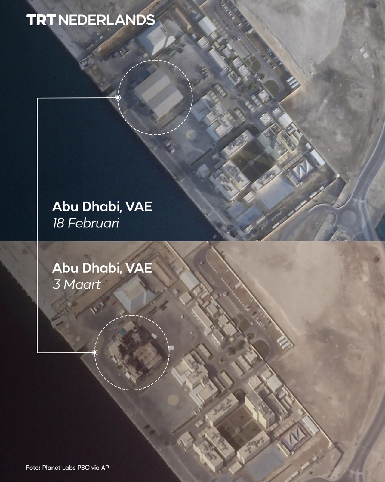 IN BEELD: Satellietbeelden onthullen wijdverspreide schade door oorlog met Iran