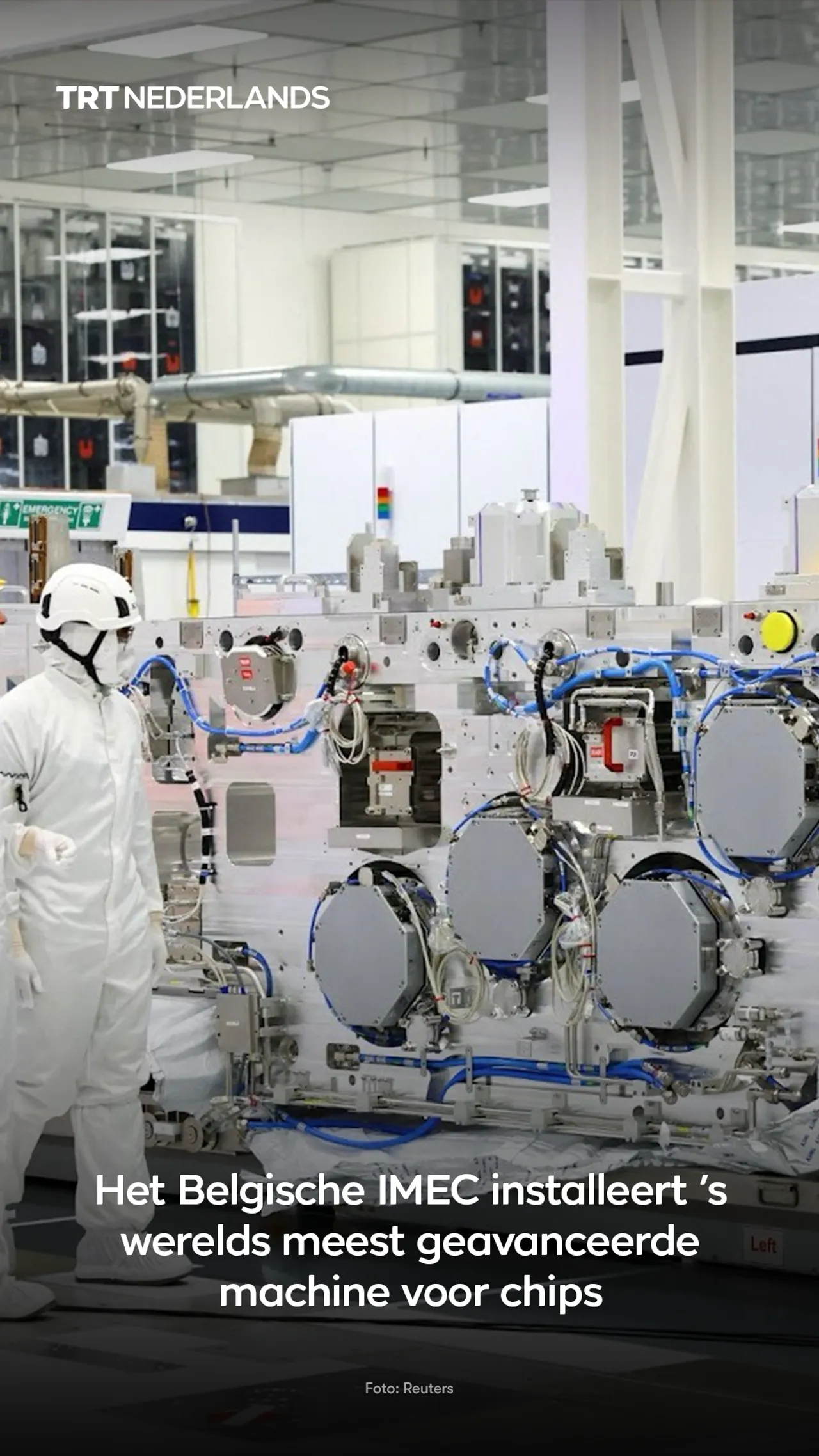 Het Belgische IMEC installeert ’s werelds meest geavanceerde chip-productiemachine in Leuven