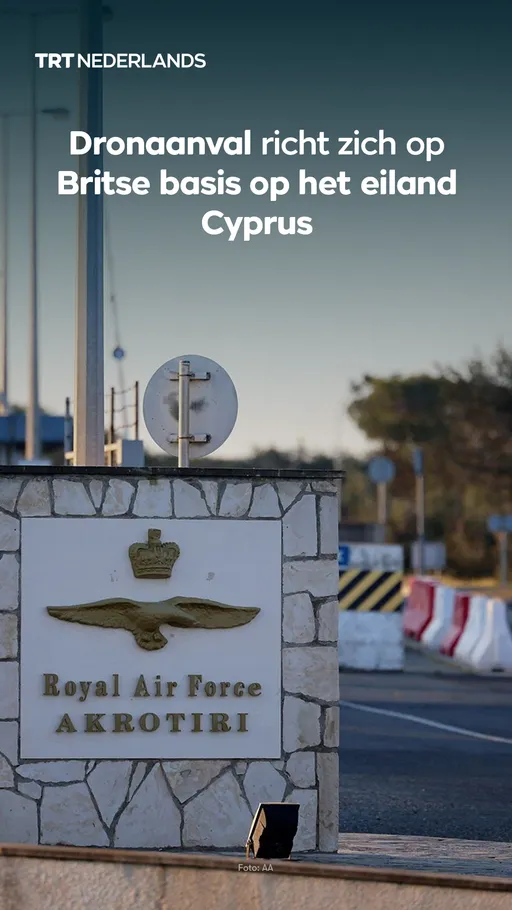 Droneaanval richt zich op Britse basis op het eiland Cyprus