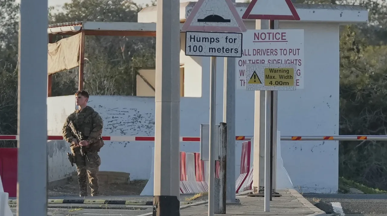 Беспилотник атаковал британскую базу на Южном Кипре