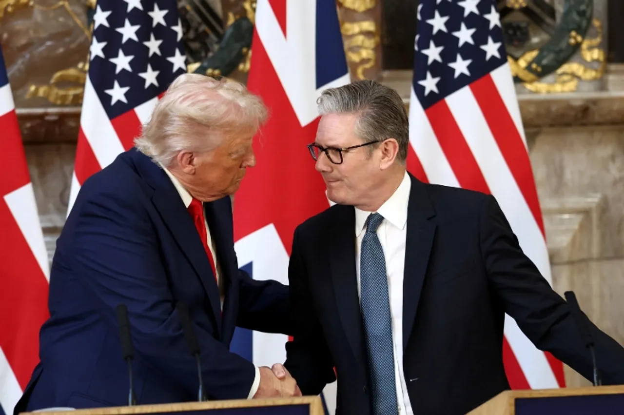 Trump, Starmer hold call after US president's 'once great ally' jibe