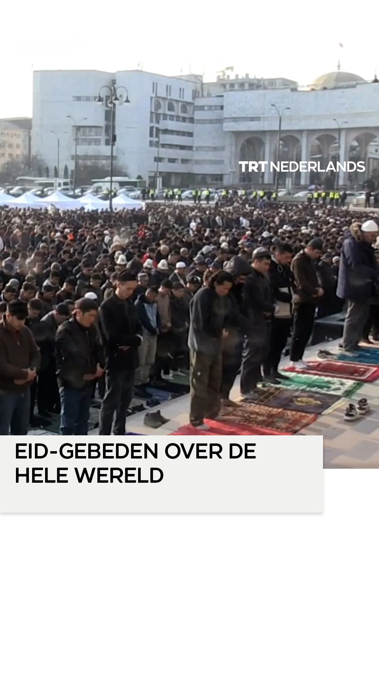 Eid-gebeden over de hele wereld