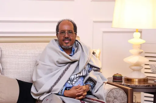 Madaxweynaha JFS Xasan Sheekh Maxamuud oo hambalyada Ciidul Fidriga u diray shacabka Soomaaliyeed