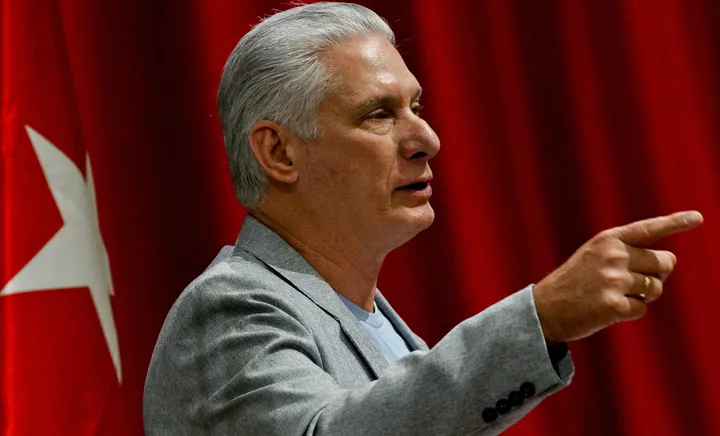 Cuban president rebukes US secretary of state for denying oil blockade