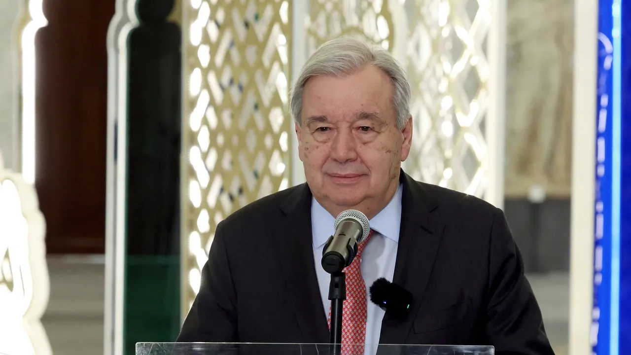 Guterriş BMOnıñ Trampnıñ Ğazzä iniśiativası belän xezmättäşlek itüen äytte