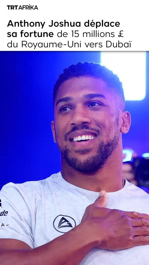 Anthony Joshua déplace sa fortune