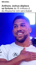 Anthony Joshua déplace sa fortune