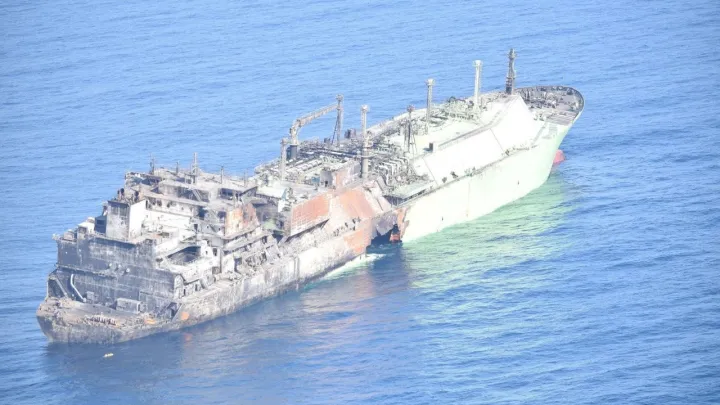 Russian tanker targeted by explosions to be towed to Libya