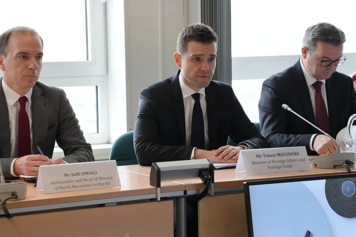 Kryediplomati maqedonas zhvilloi takime në Bruksel për bujqësinë dhe integrimin në BE