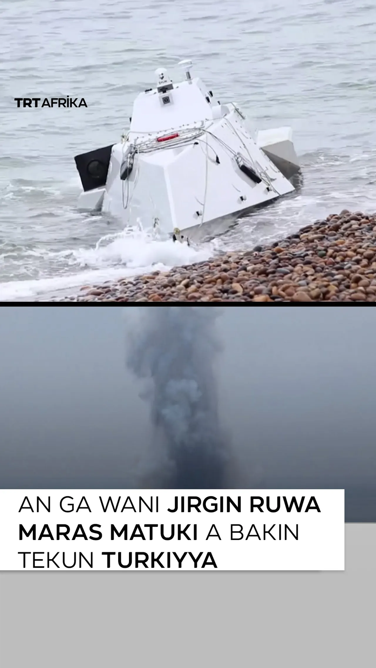 An ga jirgin ruwa marasa matuki a gabar Turkiyya