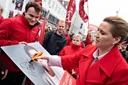 Danish PM's left-wing bloc wins election but falls short of majority