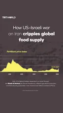 How US–Israeli war on Iran cripples global food supply