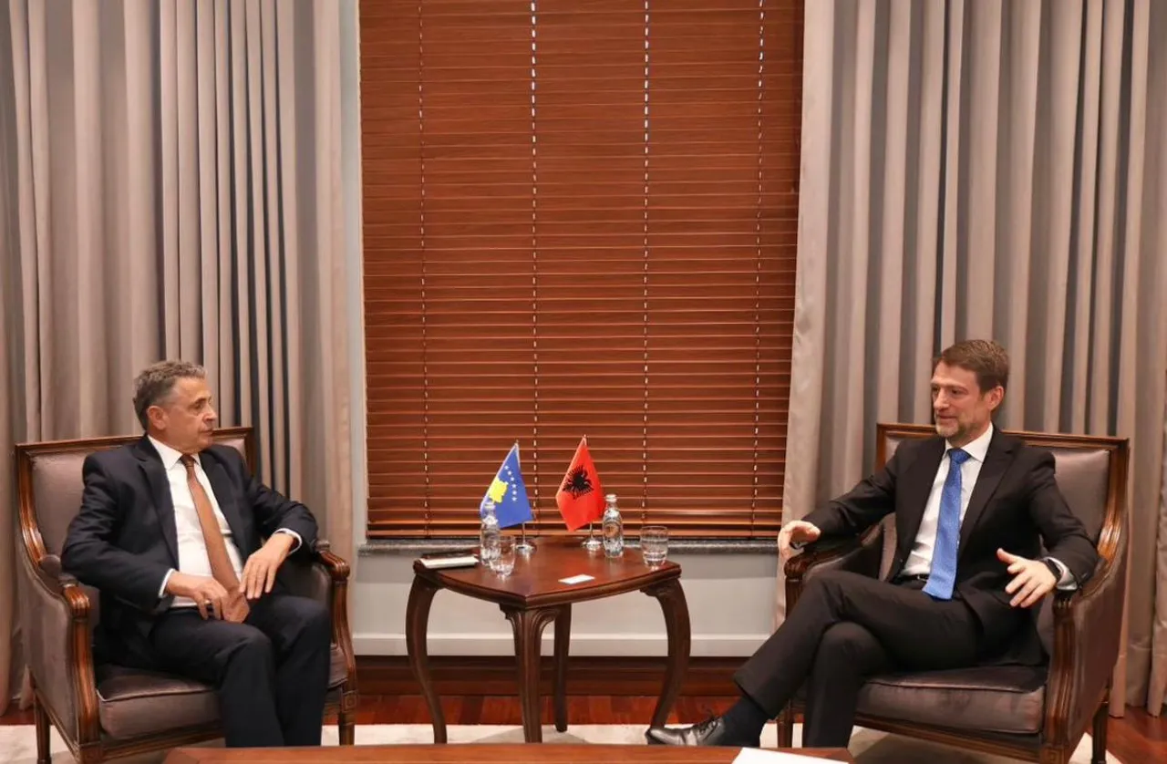Kryediplomati Hoxha takon ambasadorin e Kosovës në Shqipëri, Durmishin