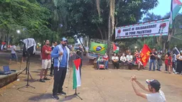 De Gaza a Brasil, el activista que se unió a la Flotilla de la Libertad y denuncia el genocidio