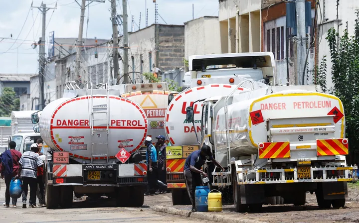 Africa fuel shortages prompts work from home calls