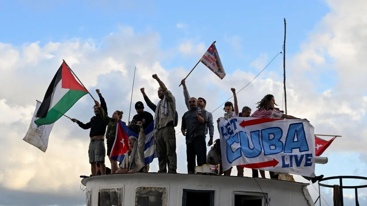 Cuba recebe carregamento de ajuda humanitária, desafiando as sanções dos EUA