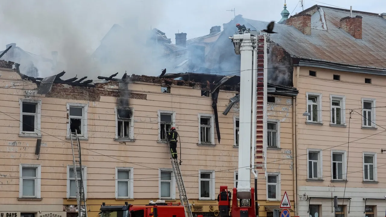 L'Ukraine visée par près de 1.000 drones russes, une des attaques les plus massives