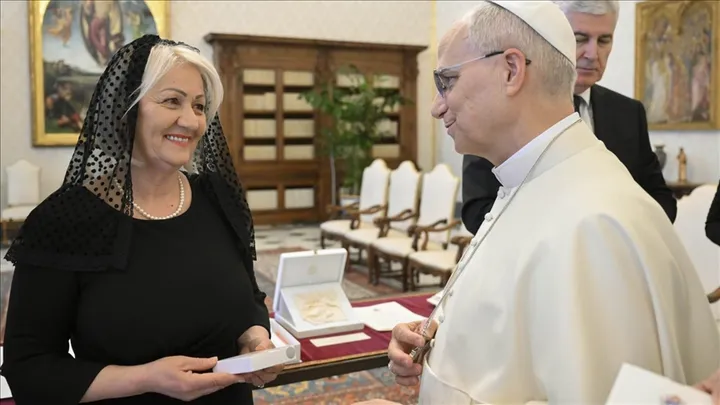 Predsjedavajuća Vijeća ministara Krišto razgovarala s papom Lavom XIV