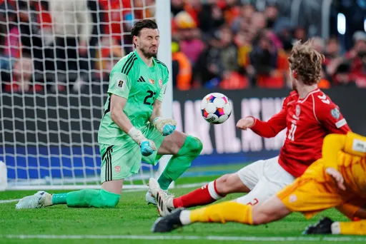 Македонските фудбалери поразени во Данска, Косово и БиХ остануваат во игра за пласман на Мундијалот