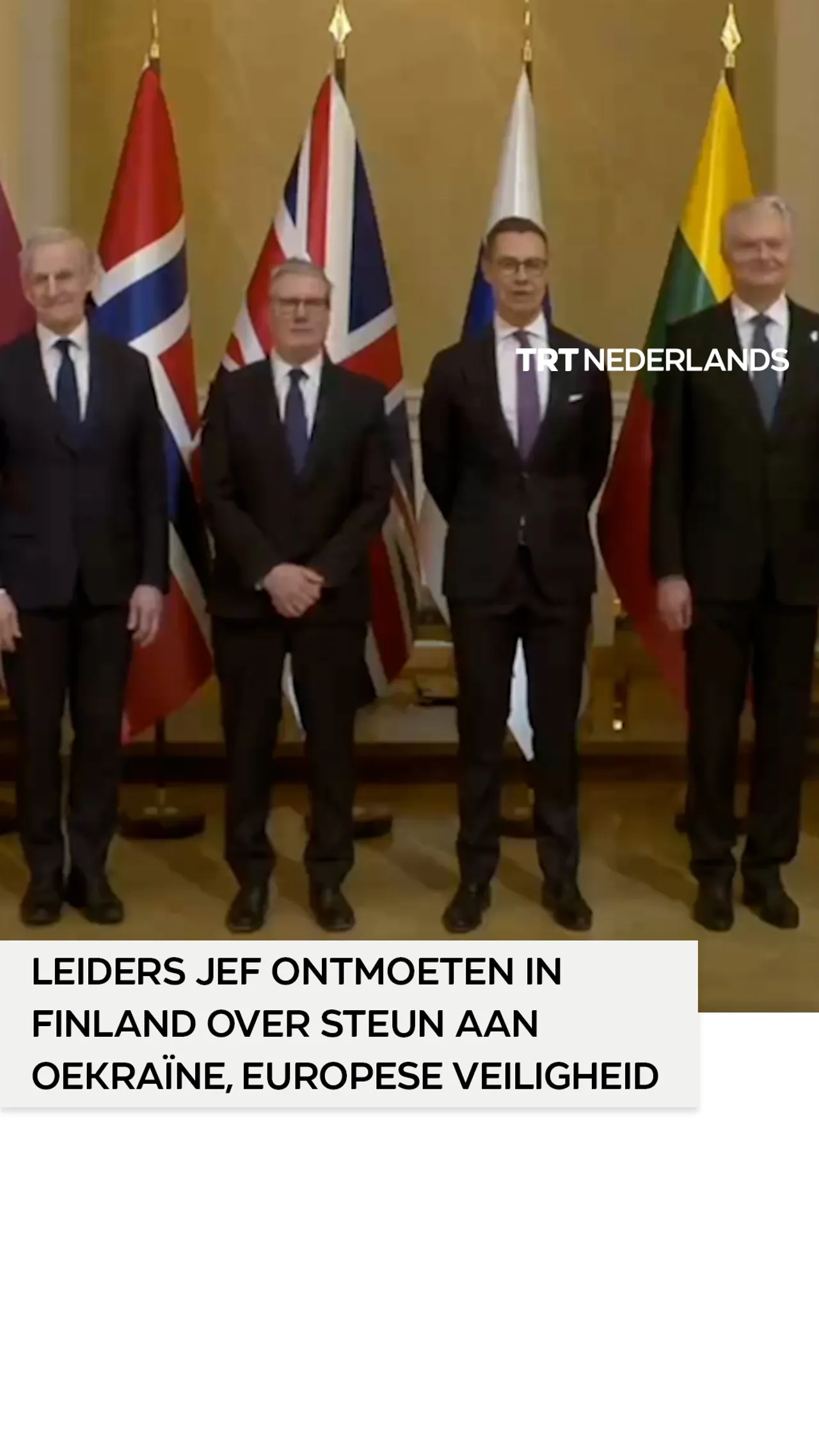 Leiders JEF ontmoeten in Finland over steun aan Oekraïne, Europese veiligheid