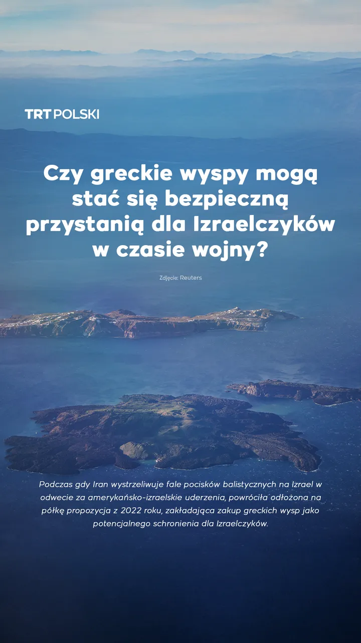 Czy greckie wyspy mogą stać się bezpieczną przystanią dla Izraelczyków w czasie wojny?