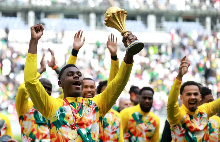 Senegal parade AFCON trophy despite stripped title
