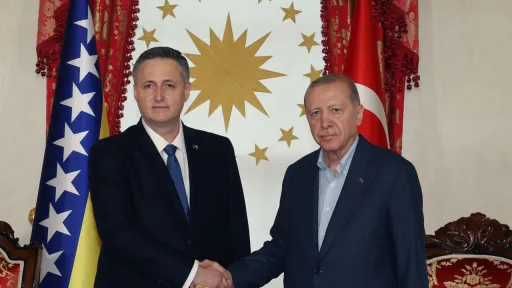 تأکید رئیسجمهور اردوغان بر حمایت از بوسنی در دیدار با بچیروویچ