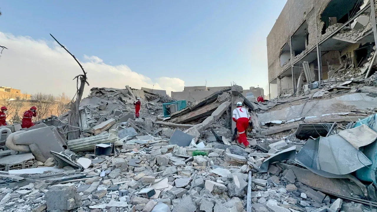 ارتفاع عدد قتلى الهجمات الأمريكية-الإسرائيلية في إيران إلى 787